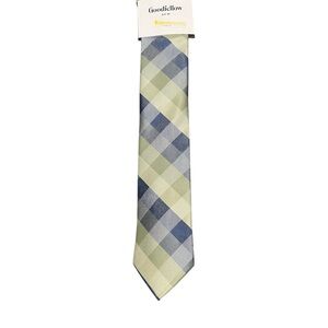 Goodfellow & Co Checkered Tie - Navy and Olive